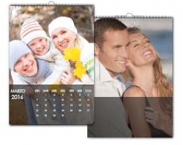 Calendario personalizzato con foto, regali personalizzabili per lui