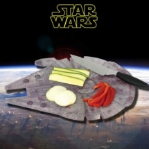 tagliere cucina star wars, regalo per appassionati di star wars