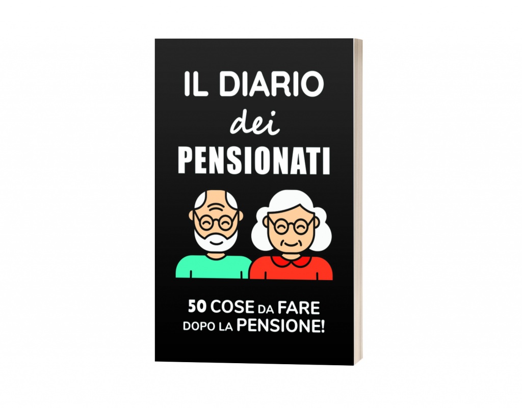 Il Diario Dei Pensionati, Regalo Pensione, Libro Divertente Pensionato