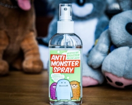 spray anti mostro regalo bambino, idee regalo bambini paura del buio