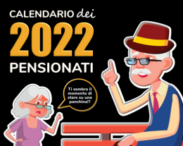 Calendario dei Pensionati 2022, Regalo Divertente Pensione, Scherzo Pensionato